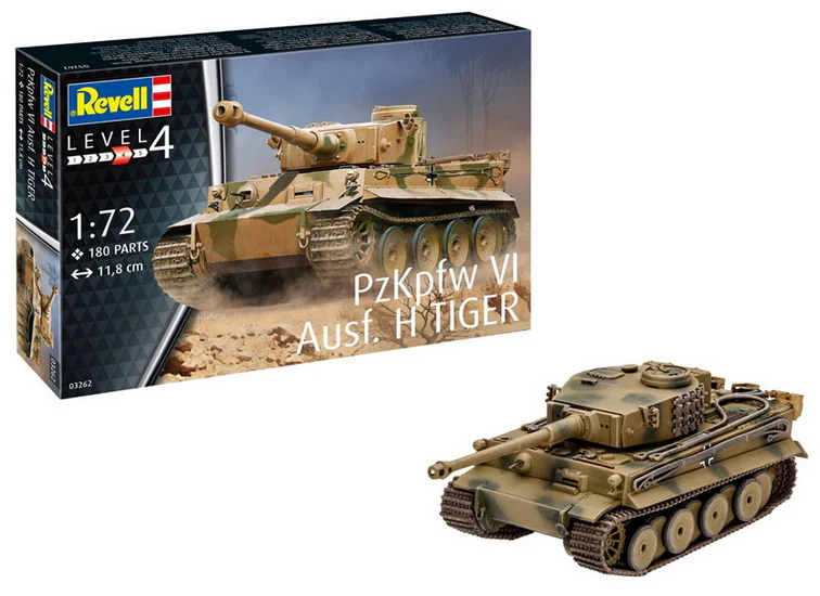 Char d'assaut lourd Tigre PzKpfw Ausf.H 1/35