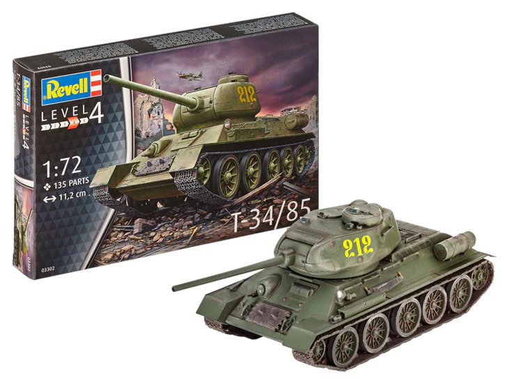 Char d'assaut Soviétique T-34/85 1/35