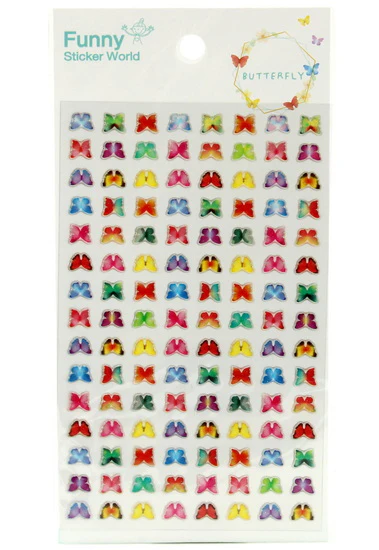 Gommette papillons