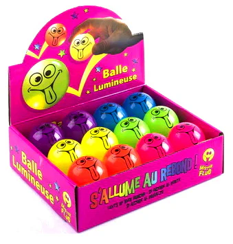 Balle lumineuse Mister Fluo 6AS