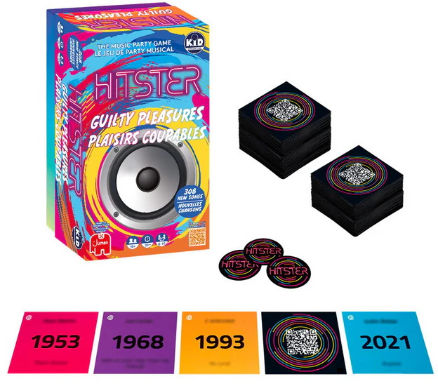 Hitster Le jeu des hits plaisirs coupables!