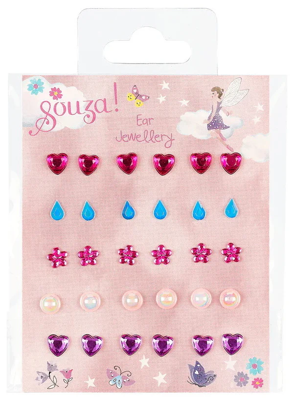 Boucles d'oreilles autocollantes Elfe