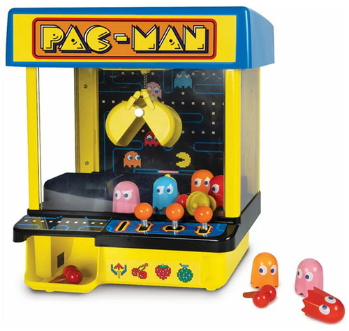 Jeu arcade Pac-Man grue à pince