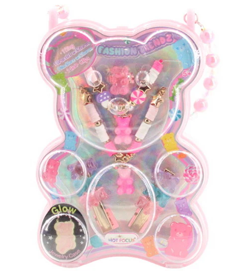Ens. Bijoux et pinces à cheveux Gummy Bear