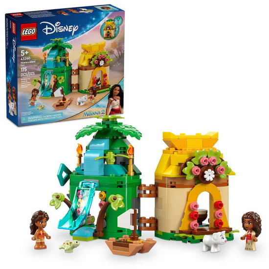 Les jeux de Moana sur l’île