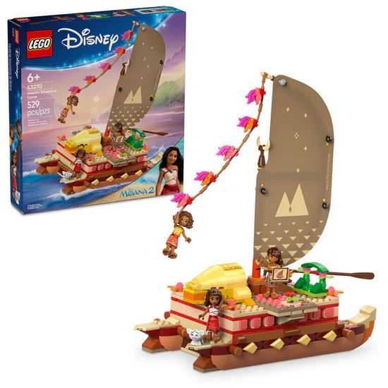 Le canot d’aventure de Moana