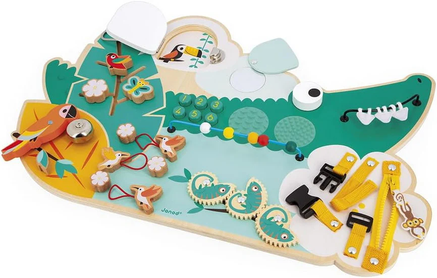 Tropik : tableau d'activités crocodile