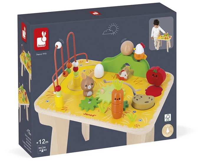 Ferme : table d'activités