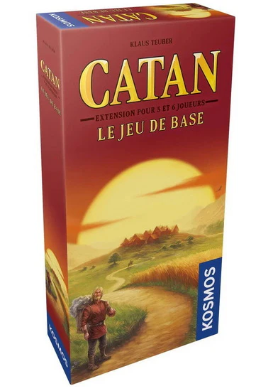Colons de Catan extension 5 ou 6 joueurs