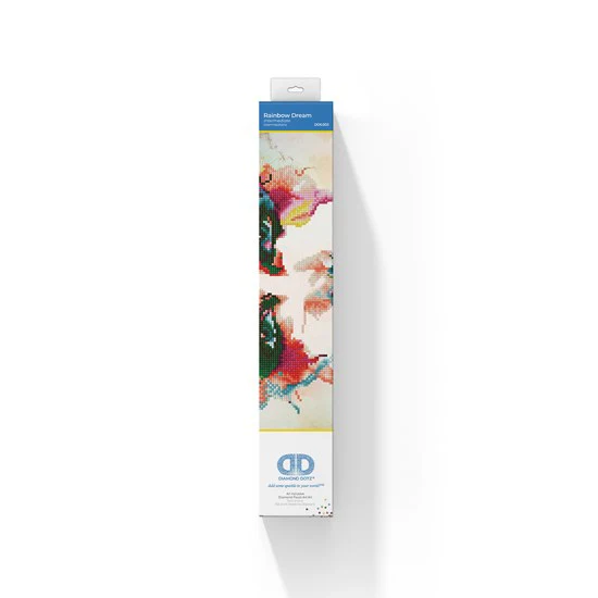 KIT CRÉATIF DIAMOND DOTZ - VISAGE ARC-EN-CIEL