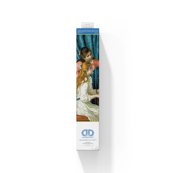 KIT CRÉATIF DIAMOND DOTZ - JEUNES FILLES AU PIANO, RENOIR