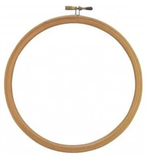 CERCEAU À BRODER - ROND - 15.2CM