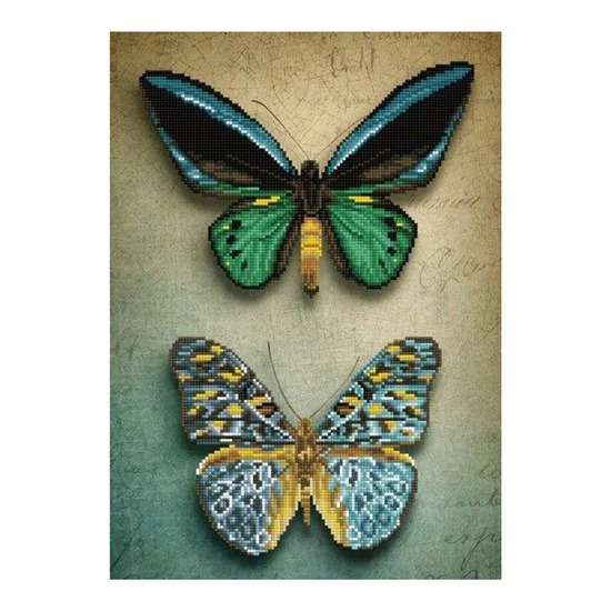 KIT CRÉATIF DIAMOND DOTZ - PAPILLONS ANTIQUES