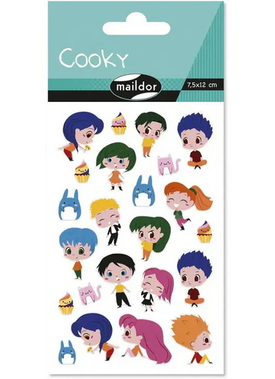 AUTOCOLLANTS *COOKY* MANGA