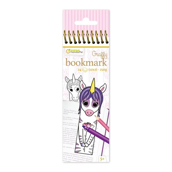 MARQUE-PAGES GRAFFY - LICORNES