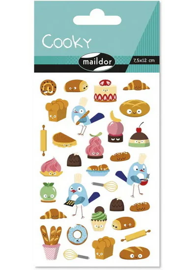 Autocollants Cooky : Patisseries