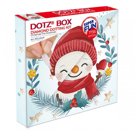 DIAMOND DOTZ - BONHOMME DE NEIGE