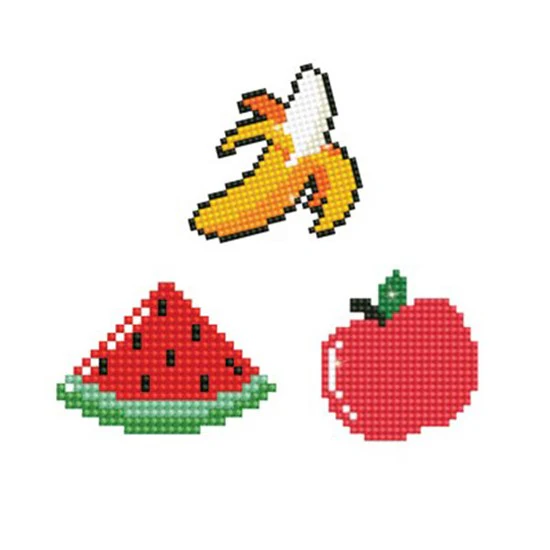 AUTOCOLLANTS DOTZIES - FRUITS