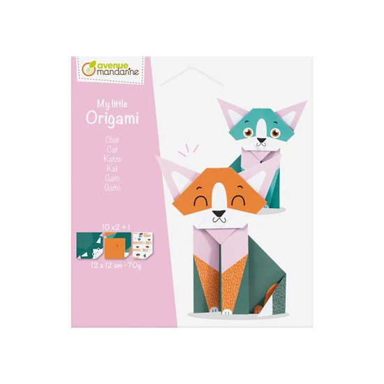 MY LITTLE ORIGAMI - CHAT