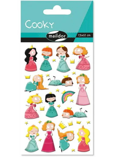 Autocollants Cooky : Princesses