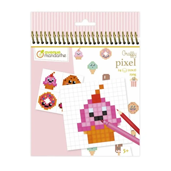 GRAFFY PIXEL - GOURMANDISES KAWAII