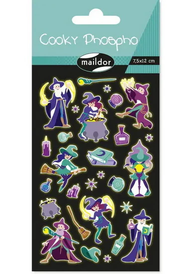 Autocollants phosphorescents Cooky : Magie