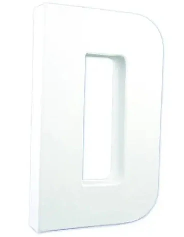 LETTRES ET CHIFFRES EN CARTON - LETTRE D