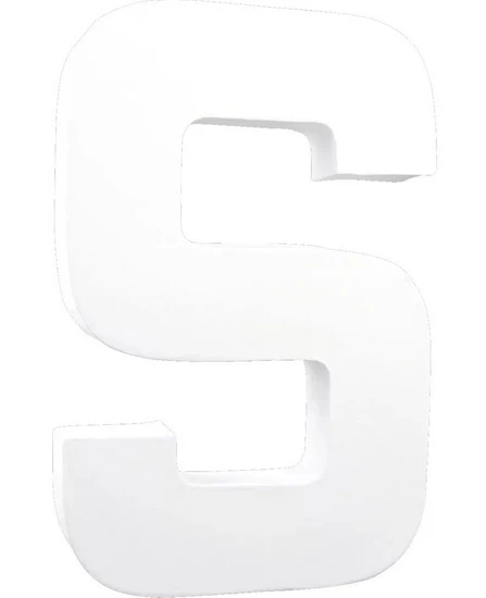 LETTRES ET CHIFFRES EN CARTON - LETTRE S