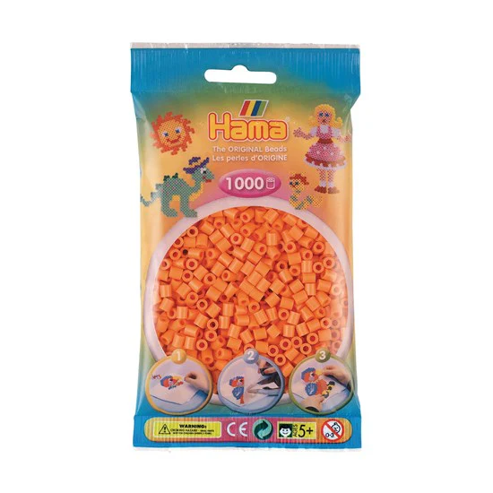 PQT. 1000 PERLES HAMA MIDI - ABRICOT