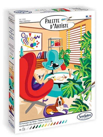 Palette d'artiste : mon intérieur