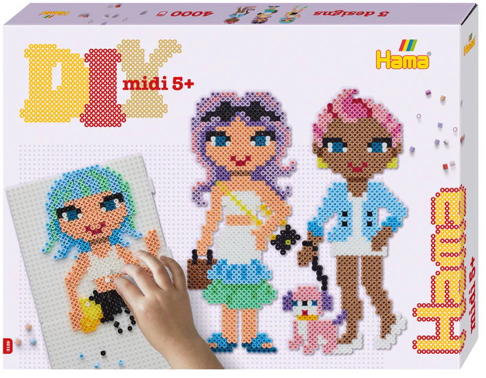 Boîte cadeau Hama midi - Filles modes
