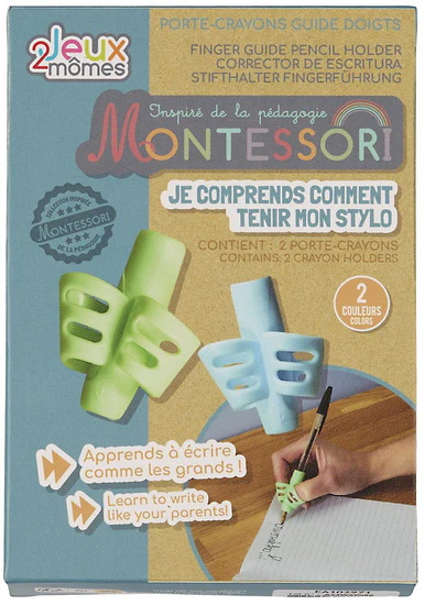 Ens. 2 porte-crayon guide doigt