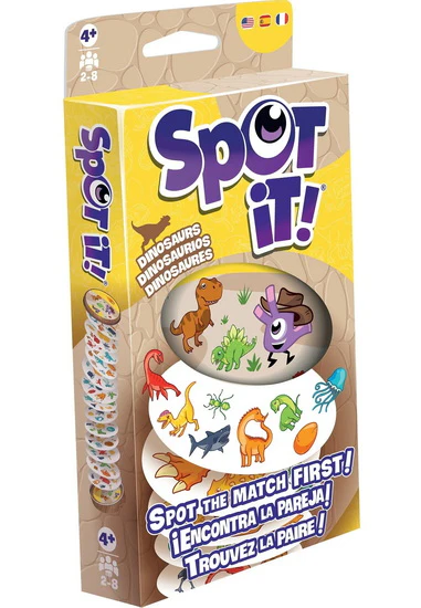 Dobble Spot it! Dinosaures