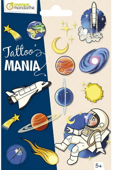 Tatouages temporaires Espace