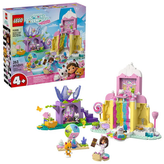 La montagne des friandises et le jardin de Fée Minette