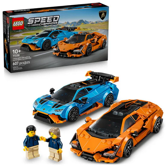 Lamborghini Revuelto et Huracán STO
