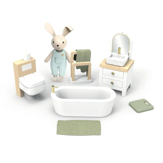 Ens. Salle de bain à poupée