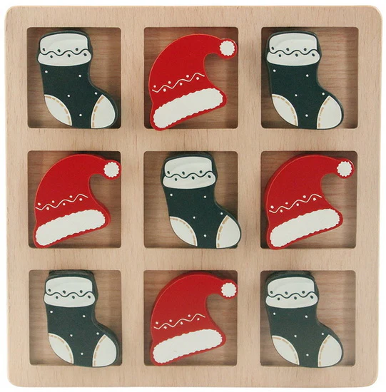 Tic tac toe Noël