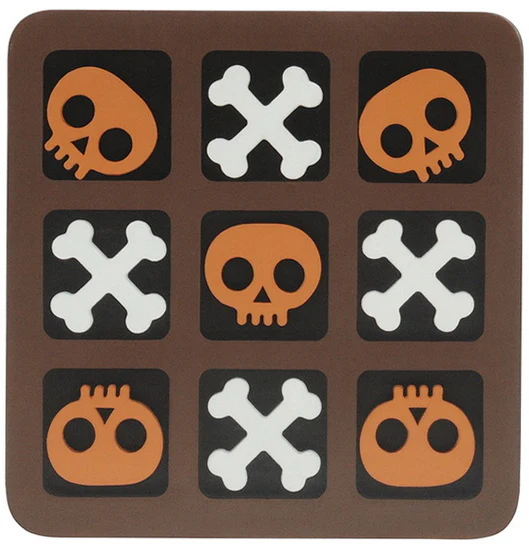 Tic tac toe tête de mort
