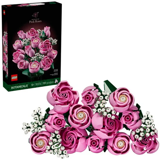 Bouquet de roses roses