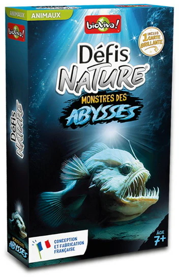 Cartes Défis Nature Monstres des abysses