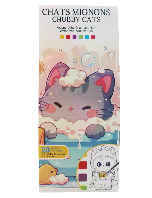 Aquarelle à emporter Chats