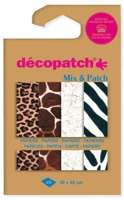 Feuilles Décopatch – peaux de bêtes (4)