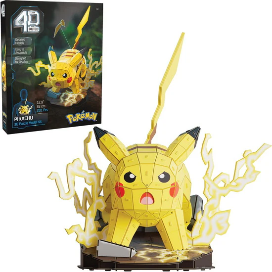 Puzzle 4D Build - Pokémon Pikachu