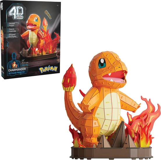 Puzzle 4D Build - Pokémon Salamèche