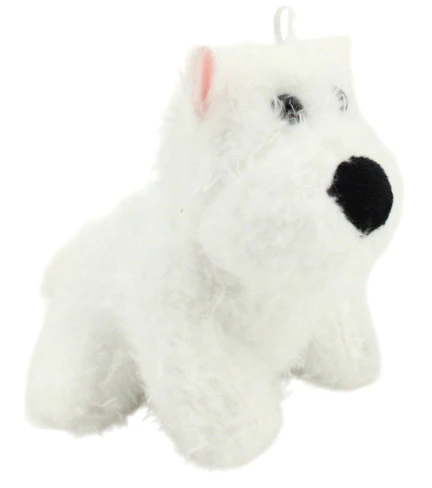 Chien blanc animé