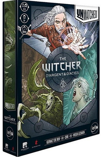 Unmatched : The Witcher : d'argent et d'acier