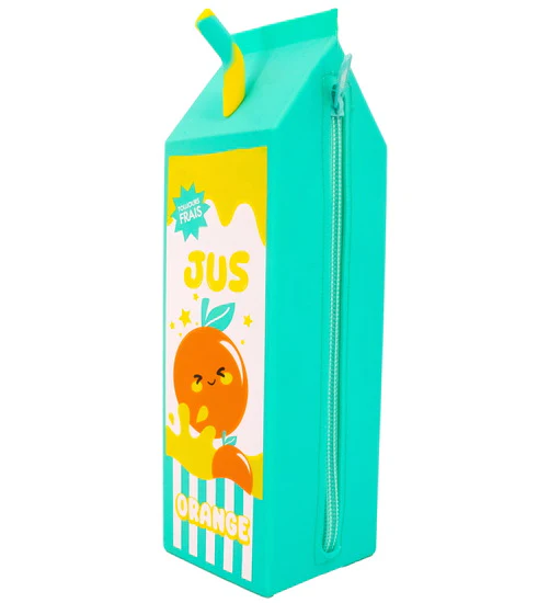 Étui à crayons - Boite de jus