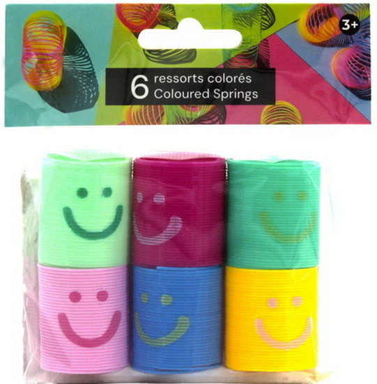 Ens. 6 jouets à ressorts