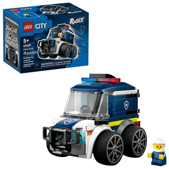 Le camion de police